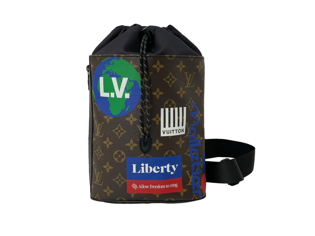 極美品 LOUIS VUITTON ルイヴィトン ショルダーバッグ チョークスリングバッグ モノグラムキャンバス 2019SS M44625 中古 59658