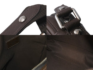 LOUIS VUITTON ルイ ヴィトン ショルダーバッグ 斜め掛け M32468 タイガレザー ディミトリ グリズリ 美品 中古 59664