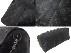 新品同様 LOUIS VUITTON ルイヴィトン ボストンバッグ キーポルバンドリエール55 フラグメント藤原ヒロシコラボ Ｍ43414 中古 59665