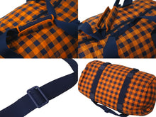 Load image into Gallery viewer, 極美品 LOUIS VUITTON ルイヴィトン ボストンバッグ ダミエ アバンチュール プラクティカル N41232 オレンジ ネイビー 中古 59666