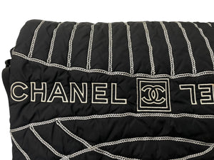 CHANEL シャネル スポーツライン ナイロン ショルダーバッグ 10番台 ブラック ココマーク ロゴ 美品 中古 59669