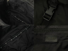 Load image into Gallery viewer, CHANEL シャネル スポーツライン ナイロン ショルダーバッグ 10番台 ブラック ココマーク ロゴ 美品 中古 59669