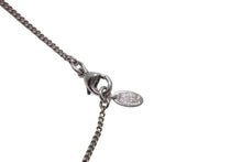 Load image into Gallery viewer, CHANEL シャネル ネックレス 10V ココマーク シルバー メタル ラインストーン チェーン 美品 中古 59681