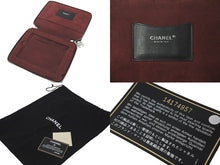 Load image into Gallery viewer, CHANEL シャネル タブレットケース ココマーク マトラッセ 14番台 2010年 ラムスキン ブラック シルバー金具 美品 中古 59689