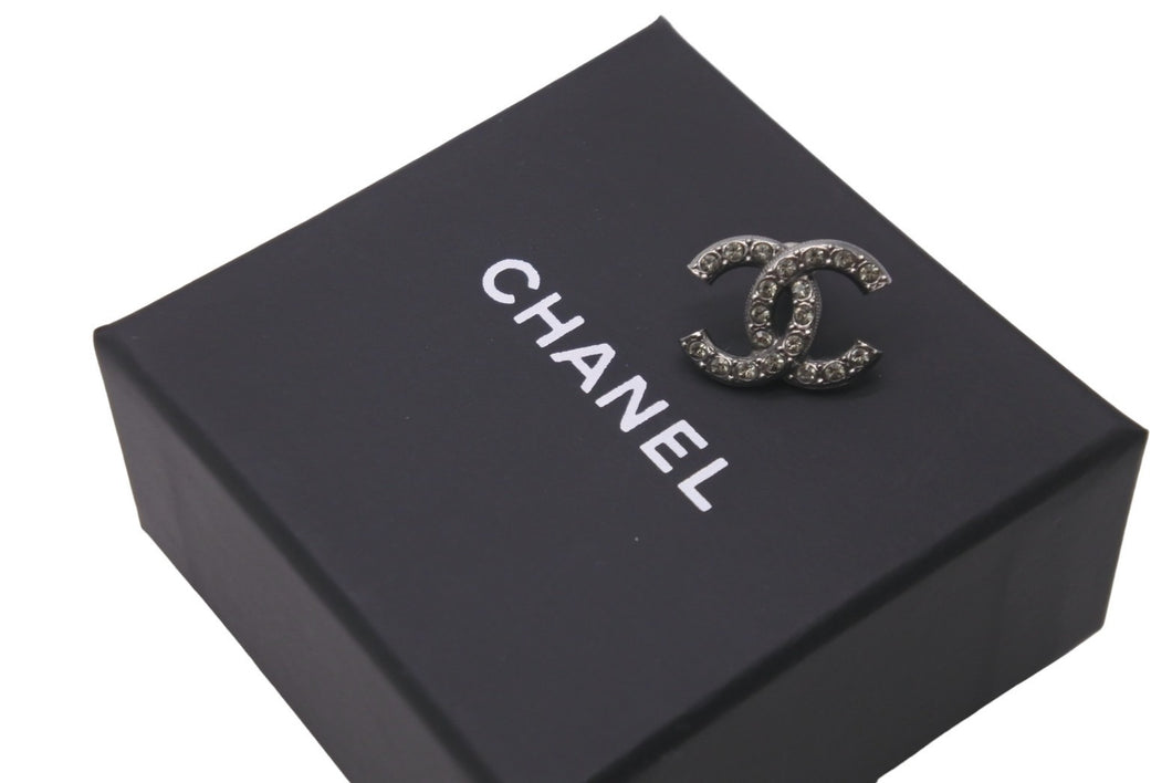 極美品 CHANEL シャネル ピアス アクセサリー 片耳 ココマーク ライン