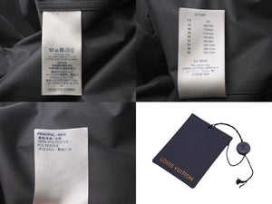 極美品 LOUIS VUITTON ルイヴィトン ジャケット 1A5PD2 ウィズフラッグパッチ フーデッド 2WAY ウィンドブレーカー グレー 50 中古 59701