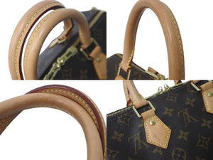 LOUIS VUITTON ルイヴィトン モノグラム スピーディ25 バンドリエール 2WAY ハンドバッグ M41113 PVC ブラウン 鞄 美品 中古 59706