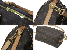 Load image into Gallery viewer, LOUIS VUITTON ルイヴィトン モノグラム スピーディ25 バンドリエール 2WAY ハンドバッグ M41113 PVC ブラウン 鞄 美品 中古 59706