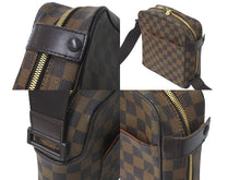 Load image into Gallery viewer, LOUIS VUITTON ルイヴィトン ショルダーバッグ オラフPM ダミエキャンバス ブラウン N41442 美品 中古 59713