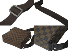 Load image into Gallery viewer, LOUIS VUITTON ルイヴィトン ショルダーバッグ オラフPM ダミエキャンバス ブラウン N41442 美品 中古 59713