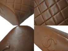 Load image into Gallery viewer, CHANEL シャネル マトラッセ トートバッグ 4番台 ブラウン ラムスキン 肩掛け ワンショルダー ロゴ ゴールド金具 美品 中古 5971