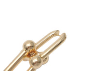 Load image into Gallery viewer, 新品未使用 TIFFANY&amp;Co. ティファニー ハードウェア エクストラ ラージ ピアス イエローゴールド K18 60006355 17.4g 中古 59729