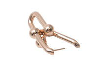 Load image into Gallery viewer, 新品未使用 TIFFANY&amp;Co. ティファニー ハードウェア エクストラ ラージ ピアス ピンクゴールド 63009024 K18 18.2g 中古 59731