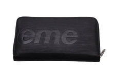 画像をギャラリービューアに読み込む, LOUIS VUITTON ルイヴィトン 長財布 ジッピー オーガナイザー 2017AW シュプリームコラボ ブラック M67723 美品 中古 59735