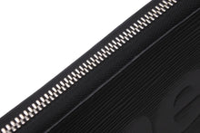 画像をギャラリービューアに読み込む, LOUIS VUITTON ルイヴィトン 長財布 ジッピー オーガナイザー 2017AW シュプリームコラボ ブラック M67723 美品 中古 59735