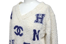Load image into Gallery viewer, CHANEL シャネル ニット セーター 2019年SSプレコレクション DEAUVILLE BIARRITZ VENISE ボーダー P60704K46380 美品 中古 59739