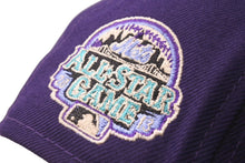 Load image into Gallery viewer, 新品未使用 NEW ERA New york Mets ニューエラ ニューヨークメッツ キャップ パープル ブルー ブルーブリム 7 1/2 中古 59748