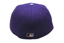 Load image into Gallery viewer, 新品未使用 NEW ERA New york Mets ニューエラ ニューヨークメッツ キャップ パープル ブルー ブルーブリム 7 1/2 中古 59748