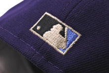 Load image into Gallery viewer, 新品未使用 NEW ERA New york Mets ニューエラ ニューヨークメッツ キャップ パープル ブルー ブルーブリム 7 1/2 中古 59748