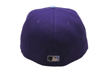 Load image into Gallery viewer, 新品未使用 NEW ERA New york Yankees ニューエラ ニューヨークヤンキース キャップ パープル ブルーブリム 7 1/2 中古 59751