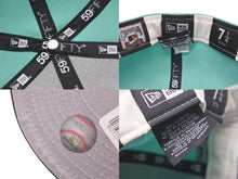 Load image into Gallery viewer, 新品未使用 NEW ERA New york Mets ニューエラ ニューヨークメッツ キャップ ミントグリーン グレーブリム 7 1/4 中古 59755