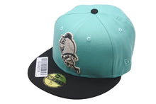 Load image into Gallery viewer, 新品未使用 NEW ERA New york Mets ニューエラ ニューヨークメッツ キャップ ミントグリーン グレーブリム 7 1/4 中古 59755