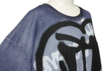 Load image into Gallery viewer, Givenchy × Chito ジバンシー チト 半袖Ｔシャツ グレー ネイビー スプレー コットン XL BM71853Y6B 美品 中古 59770