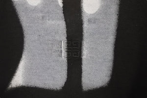 Givenchy × Chito ジバンシー チト 半袖Ｔシャツ グレー ネイビー スプレー コットン XL BM71853Y6B 美品 中古 59770