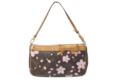 LOUIS VUITTON ルイ ヴィトン 村上隆 ポシェットアクセソワール M92006 モノグラムチェリーブロッサム 美品 中古 59777