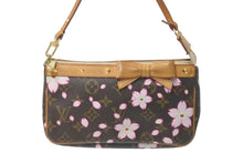 Load image into Gallery viewer, LOUIS VUITTON ルイ ヴィトン 村上隆 ポシェットアクセソワール M92006 モノグラムチェリーブロッサム 美品 中古 59777