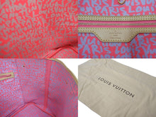 Load image into Gallery viewer, LOUIS VUITTON ルイヴィトン トートバッグ ネヴァーフルGM モノグラムグラフィティ フューシャ M93701 美品 中古 59778