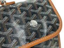 画像をギャラリービューアに読み込む, GOYARD ゴヤール バックパック サン レジェ ヘリンボーン柄 ブラック ブラウン 良品 中古 59779