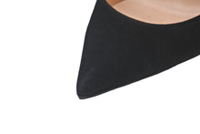 画像をギャラリービューアに読み込む, Christian Louboutin クリスチャンルブタン パンプス ハイヒール ブラック レッド スウェード サイズ36 1/2 美品 中古 59807