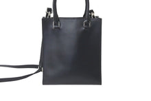 Load image into Gallery viewer, PRADA プラダ 2way ハンド ショルダー バッグ ブラック レザー 1BA333 シルバー金具 美品 中古 59818
