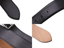 Load image into Gallery viewer, Alexander McQueen アレキサンダーマックイーン ダブルバックル ベルト ブラック カーフスキン 585977 サイズ70 美品 中古 59823