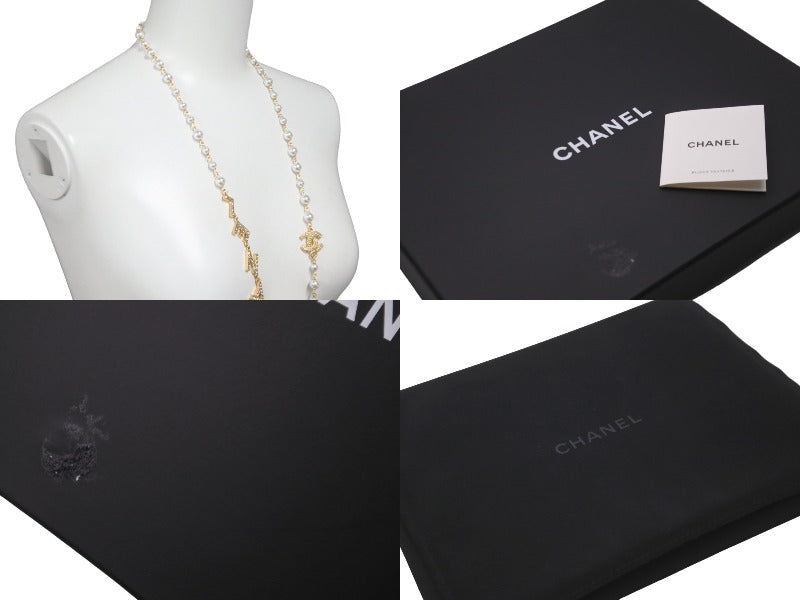新品未使用 CHANEL シャネル ココマーク ロングネックレス