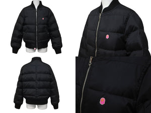 A BATHING APE アベイシングエイプ ダウンジャケット レザー A BATHING APE アベイシングエイプ ダウンジャケット レザー
