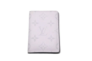 LOUIS VUITTON ルイヴィトン オーガナイザー ドゥポッシュ カードケース オプティックホワイト モノグラム M30933 美品 中古 59844