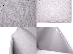 LOUIS VUITTON ルイヴィトン オーガナイザー ドゥポッシュ カードケース オプティックホワイト モノグラム M30933 美品 中古 59844