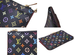 LOUIS VUITTON ルイヴィトン モノグラムマルチカラー ポシェット クレ コインケース M93735 小物 財布 小銭入れ 良品 中古 59845