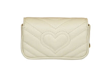 Load image into Gallery viewer, GUCCI グッチ GGマーモント ミニミニバッグ チェーン ポーチ ホワイト レザー 575161 ゴールド金具 美品 中古 59846