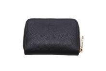 画像をギャラリービューアに読み込む, Christian Louboutin クリスチャンルブタン コインケース カーフスキン ブラック グラデーションスタッズ 美品 中古 59847