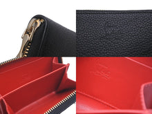 画像をギャラリービューアに読み込む, Christian Louboutin クリスチャンルブタン コインケース カーフスキン ブラック グラデーションスタッズ 美品 中古 59847