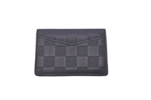 Load image into Gallery viewer, LOUIS VUITTON ルイヴィトン カードケース ダミエアンフィニ オーガナイザードゥポッシュ イニシャルあり N63197 美品 中古 59849