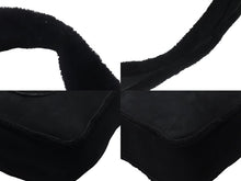 Load image into Gallery viewer, CHANEL シャネル ココマーク ワンショルダーバッグ 7番台 ムートン ブラック 美品 中古 59861