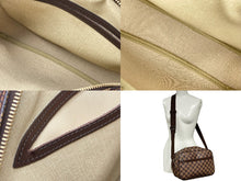 Load image into Gallery viewer, LOUIS VUITTON ルイヴィトン ショルダーバッグ リポーターPM ダミエキャンバス N45253 ブラウン 美品 中古 59862