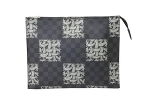 LOUIS VUITTON ルイ ヴィトン クラッチバッグ N61234 ポシェット ヴォワヤージュ クリストファーネメス ダミエ 美品 中古 59864