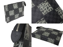 Load image into Gallery viewer, LOUIS VUITTON ルイ ヴィトン クラッチバッグ N61234 ポシェット ヴォワヤージュ クリストファーネメス ダミエ 美品 中古 59864