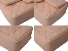 Load image into Gallery viewer, CHANEL シャネル 横長 ランダム ショルダーバッグ ミニマトラッセショルダーチェーン ピンク系 ラムスキン 美品 中古 59867