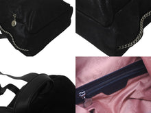 画像をギャラリービューアに読み込む, 極美品 Stella McCartney ステラマッカートニー リュック デイパック 410905 W9132 ポリエステル ファラベラ ブラック 中古 59872